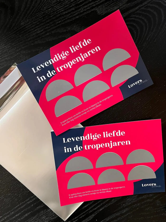 Kraskaarten levendige liefde