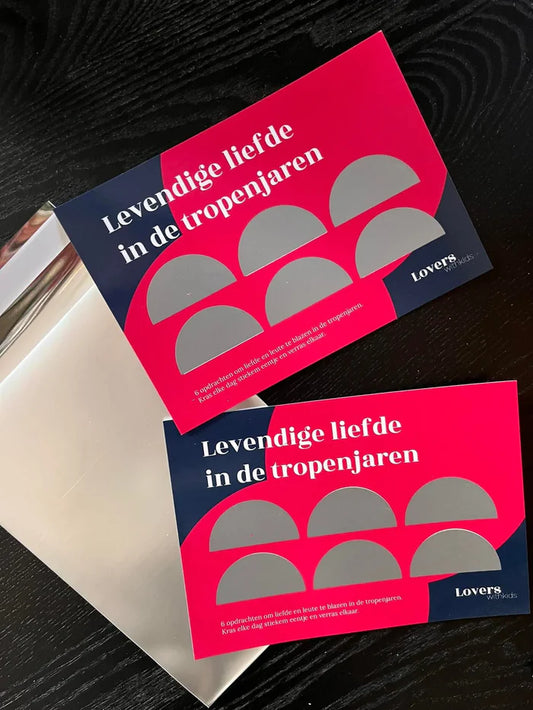 Kraskaarten levendige liefde